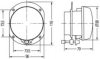 HELLA 1N0 008 582-011 Fog Light